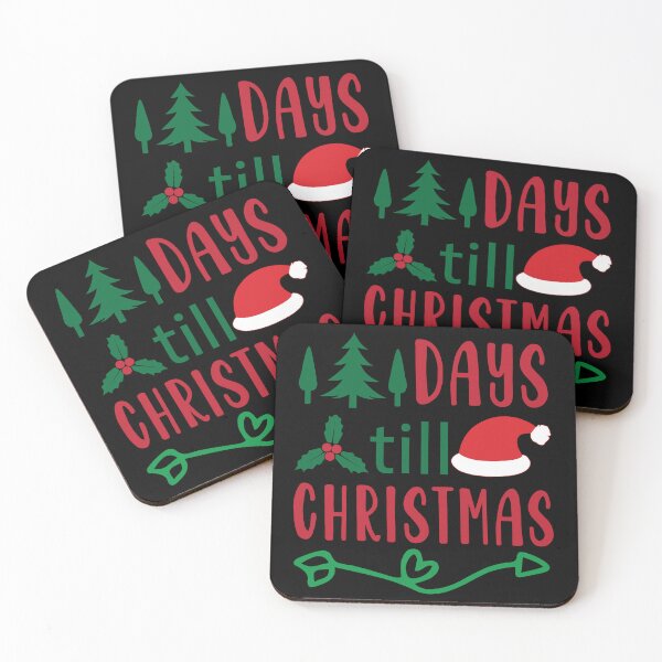 Item preview, Days till Christmas Its the Most Wonderful Time of the Year Santa Merry Christmas Happy Gift Premium Apparel Funny Holiday Xmas designed and sold by DesignByHeartUK.