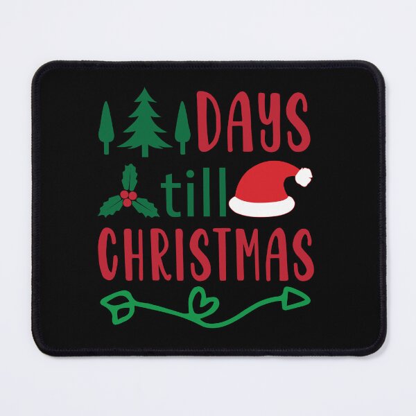 Item preview, Days till Christmas Its the Most Wonderful Time of the Year Santa Merry Christmas Happy Gift Premium Apparel Funny Holiday Xmas designed and sold by DesignByHeartUK.