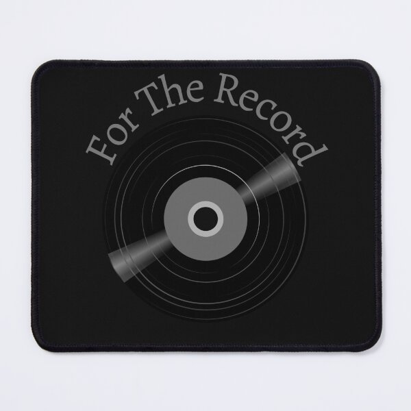 Item preview, For The Record Vinyl designed and sold by RedSparkle.