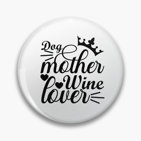 Item preview, Dog Mother Wine Lover Love Puppy Bulldog Boxer Bull Terrier Dad Best Pug Dad Pug Love Ever Gift Premium Apparel Funny Holiday Xmas designed and sold by DesignByHeartUK.