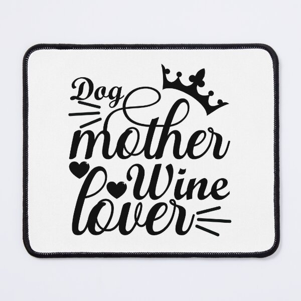Item preview, Dog Mother Wine Lover Love Puppy Bulldog Boxer Bull Terrier Dad Best Pug Dad Pug Love Ever Gift Premium Apparel Funny Holiday Xmas designed and sold by DesignByHeartUK.
