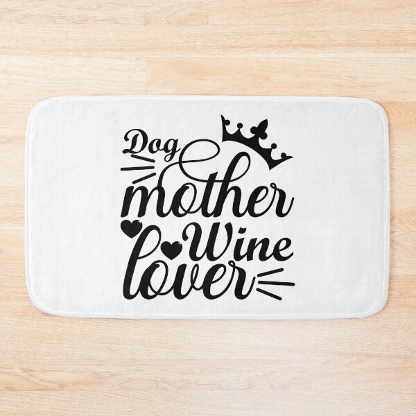 Item preview, Dog Mother Wine Lover Love Puppy Bulldog Boxer Bull Terrier Dad Best Pug Dad Pug Love Ever Gift Premium Apparel Funny Holiday Xmas designed and sold by DesignByHeartUK.