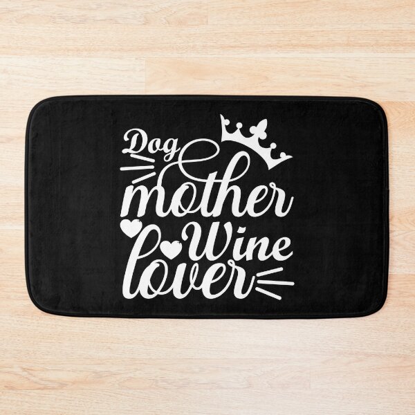 Item preview, Dog Mother Wine Lover Love Puppy Bulldog Boxer Bull Terrier Dad Best Pug Dad Pug Love Ever Gift Premium Apparel Funny Holiday Xmas designed and sold by DesignByHeartUK.