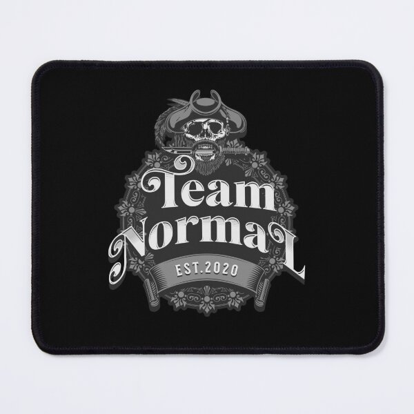 Item preview, Team Normal Pirate Skull Established 2020 designed and sold by MimsTees.