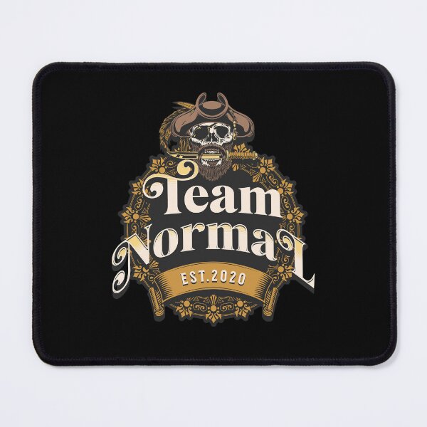 Item preview,  Team Normal Pirate Skull Established 2020 designed and sold by MimsTees.