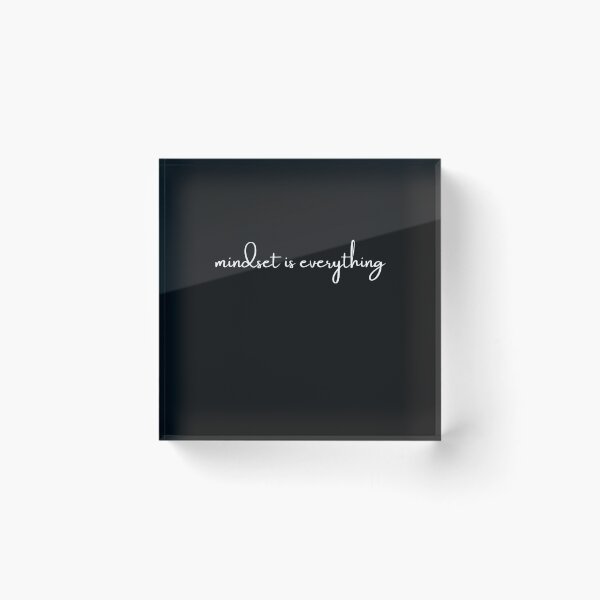 Item preview, Mindset Is Everything designed and sold by RedSparkle.