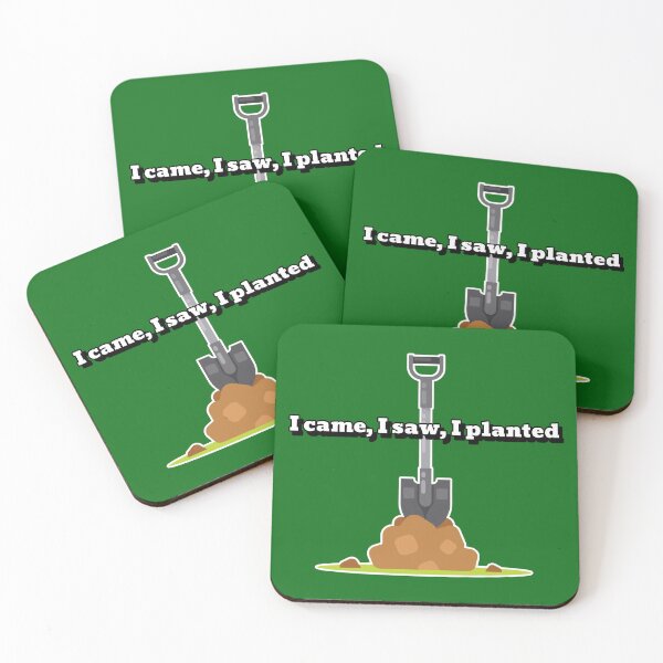 Item preview, Gardener planting funny quote I came I saw I planted shovel designed and sold by EllianhPi.
