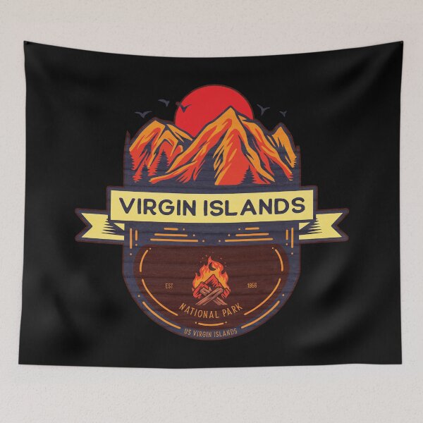 Item preview, Virgin Islands National Park Sun & Mountains designed and sold by JordanHolmes.