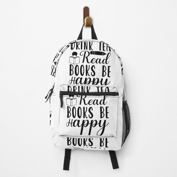 Item preview, Drink Tea Read Books Be Happy Love Valentine Summer Gift Art Design Happy Life Apparel Essential Motivation Inspiration Joy Mood designed and sold by DesignByHeartUK.