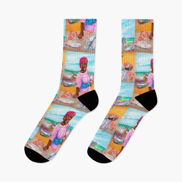 Item preview, At The Fish Market by The Sea designed and sold by Natalia_Shchip.