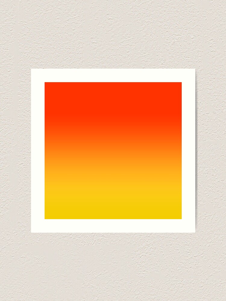 OMBRE GRADIENT ORANGE RED AND YELLOW ONE OF 100 CHIC OMBRE 2