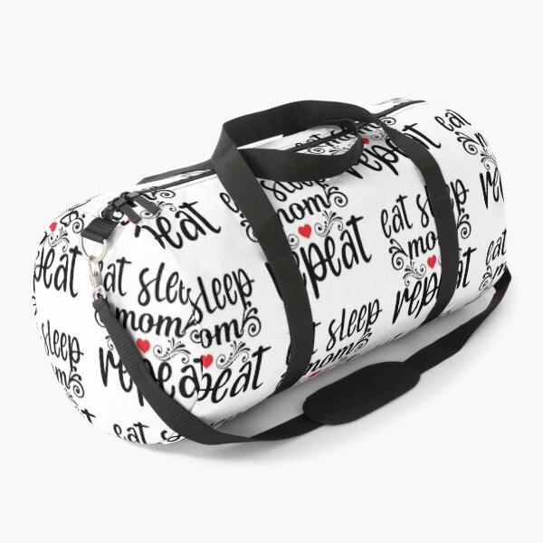 Item preview, Eat Sleep Mom Repeat Love Mom Food Art Design Happy Apparel Essential Inspiration Joy Mood Funny designed and sold by DesignByHeartUK.