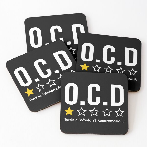 Item preview, OCD Terrible Wouldn't Recommend It! - Funny Obsessive Compulsive Disorder designed and sold by T-shirt For You.
