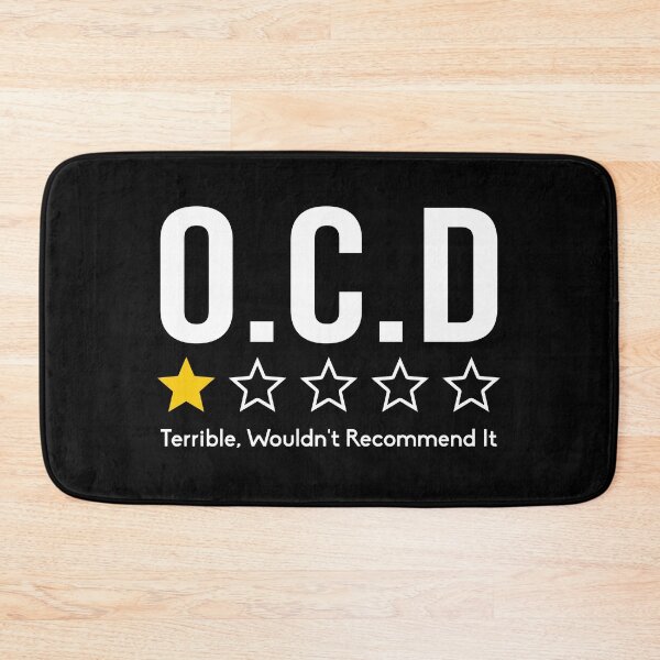 Item preview, OCD Terrible Wouldn't Recommend It! - Funny Obsessive Compulsive Disorder designed and sold by T-shirt For You.