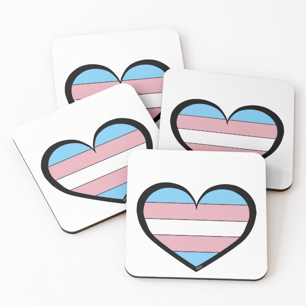 Item preview, Transgender Heart designed and sold by Comfort-Station.