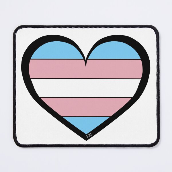 Item preview, Transgender Heart designed and sold by Comfort-Station.