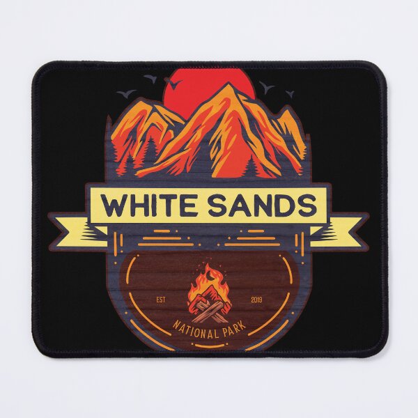 Item preview, White Sands National Park Sun & Mountains designed and sold by JordanHolmes.