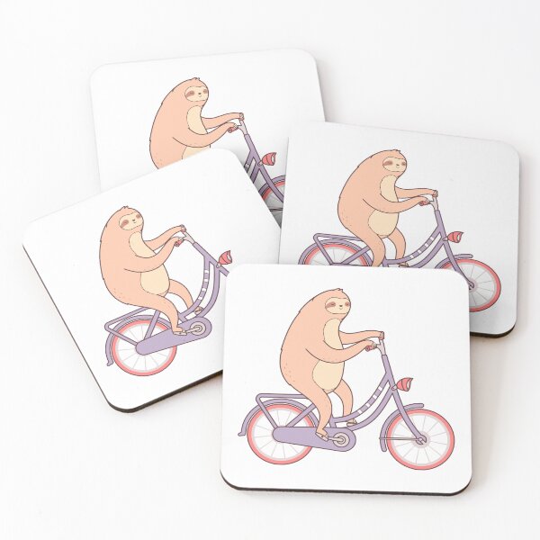 Item preview, Cute Sloth Riding A Bike designed and sold by ttttee.