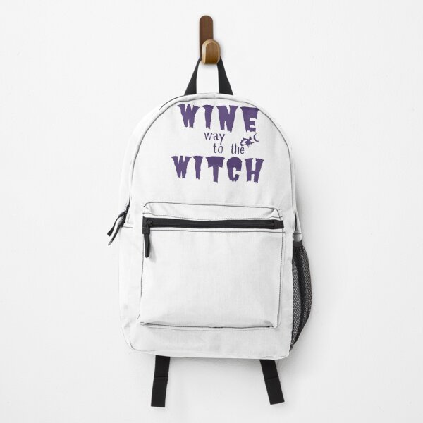 Item preview, Witch Way To The Wine| Funny Halloween | Funny Wine Halloween | Halloween Witch designed and sold by Alexa5454.
