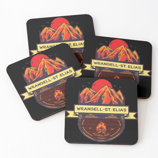 Item preview, Wrangell St Elias National Park Sun & Mountains designed and sold by JordanHolmes.