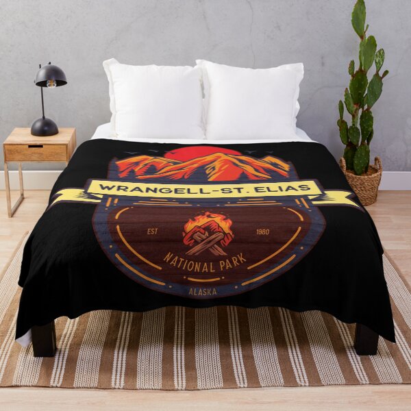 Item preview, Wrangell St Elias National Park Sun & Mountains designed and sold by JordanHolmes.