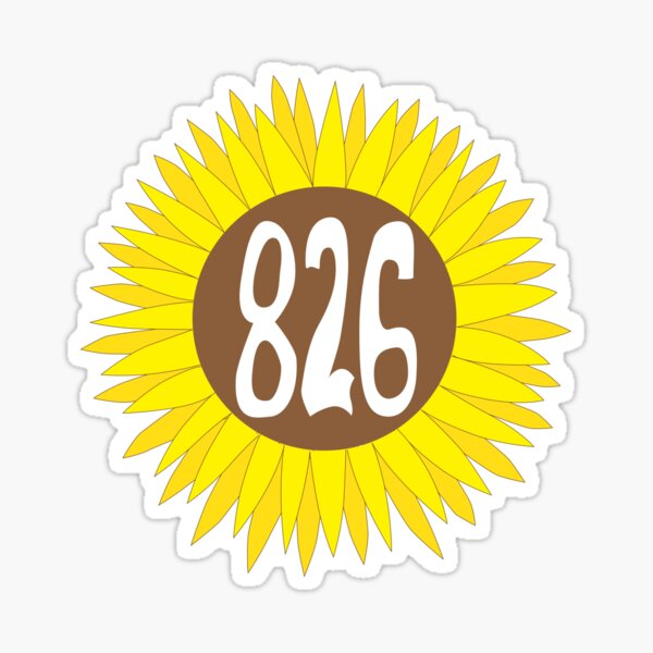 hand-drawn-virginia-sunflower-826-area-code-sticker-for-sale-by