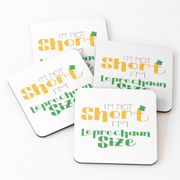 Item preview, I'm Not Short I'm Leprechaun Size designed and sold by SoftAsaGrap.
