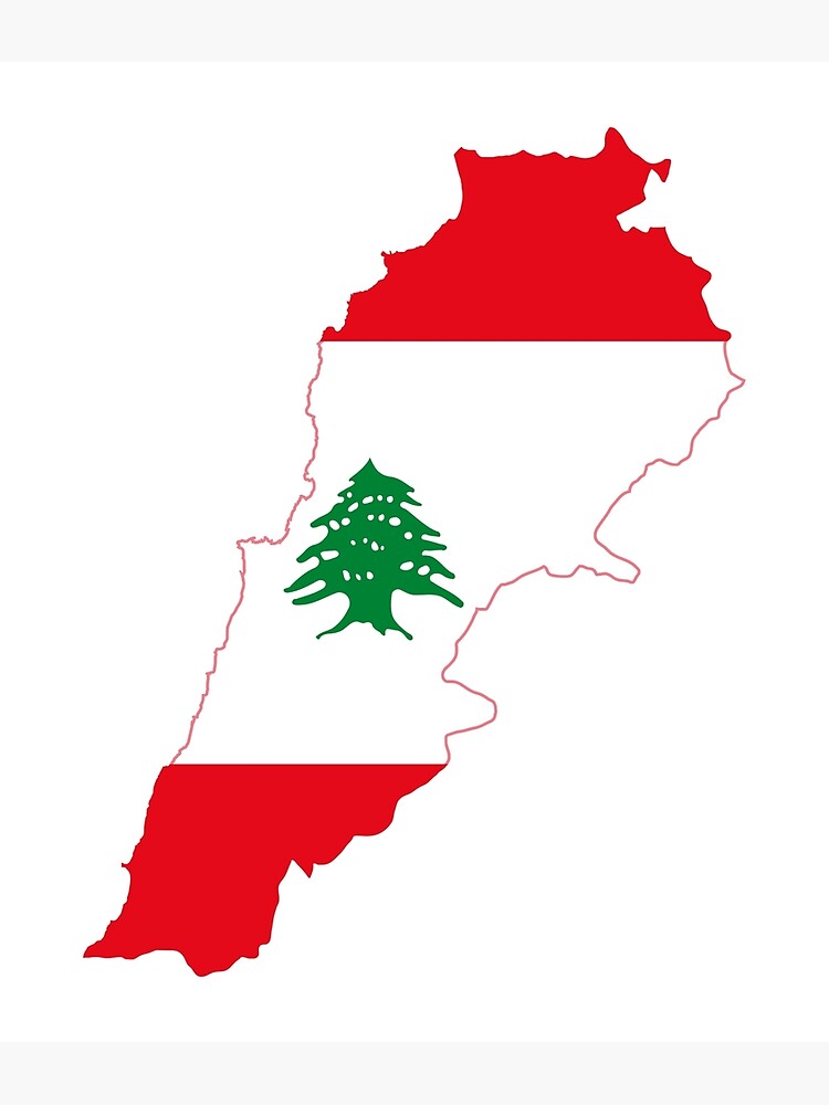 Flag Of Lebanon Poster By National flags Redbubble flag-of-lebanon-poster-by-national-flags-redbubble