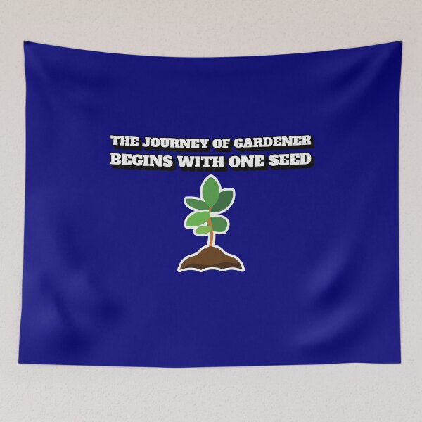 Item preview, Gardener planting funny quote journey starts designed and sold by EllianhPi.
