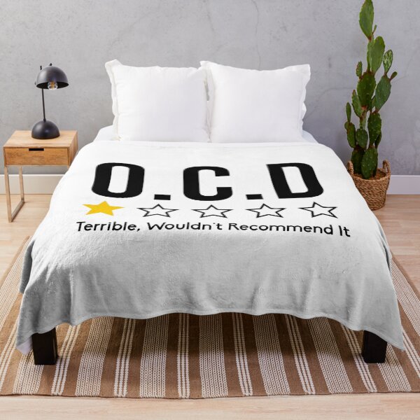 Item preview, OCD Terrible Wouldn't Recommend It! - Funny Obsessive Compulsive Disorder designed and sold by T-shirt For You.