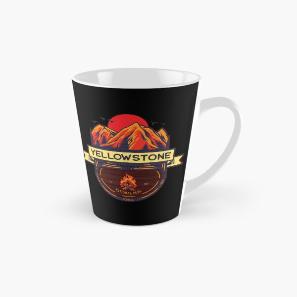 Item preview, Yellowstone National Park Sun & Mountains designed and sold by JordanHolmes.