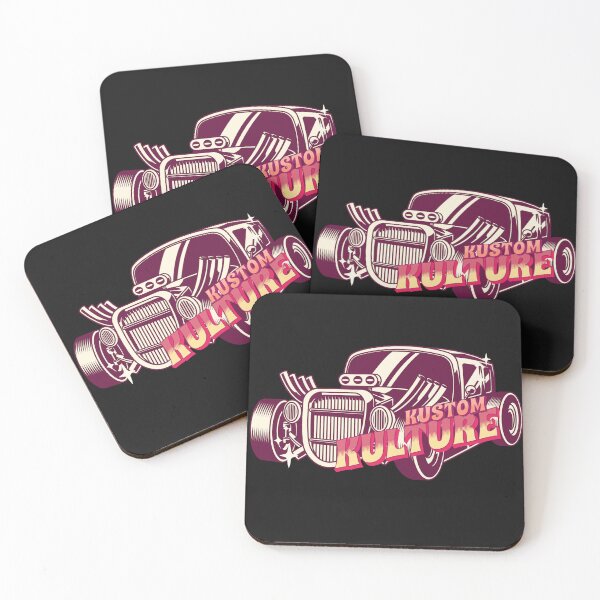Item preview, Kustom Kulture Hot Rod Fast Cars designed and sold by CattlettArt.