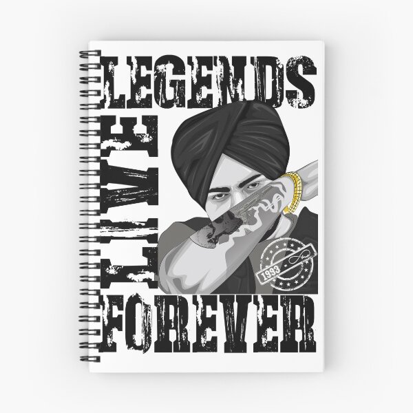 Item preview, sidhu moose wala sticker designed and sold by Desi  Merch.