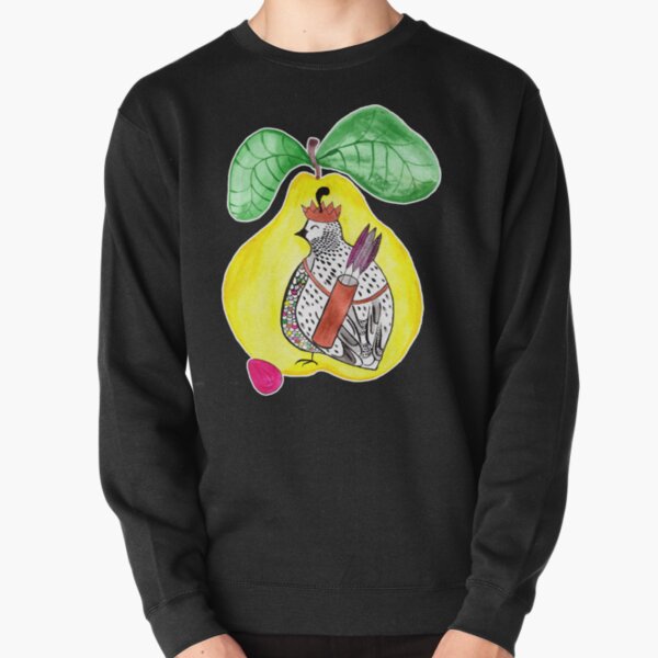 Quail in a Quince Pullover Sweatshirt