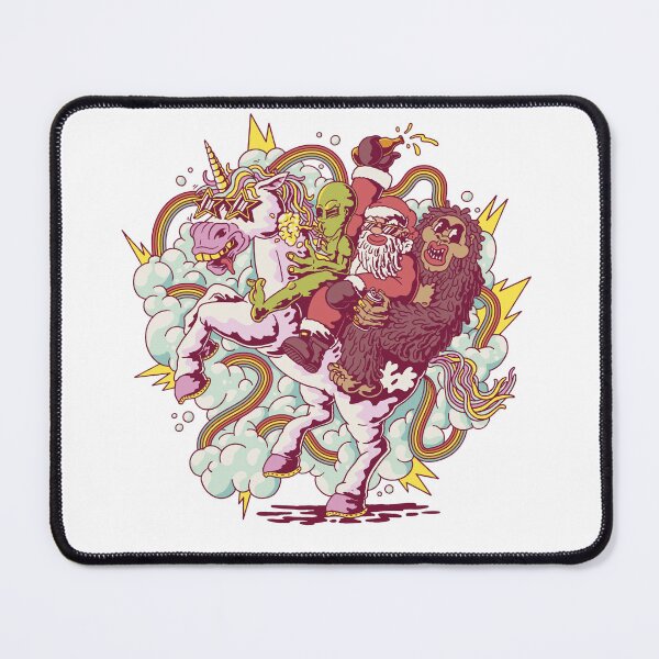 Item preview, Creatures on a unicorn  designed and sold by Cyrenaica 1949.