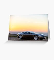 Aston Martin DB11 Greeting Card