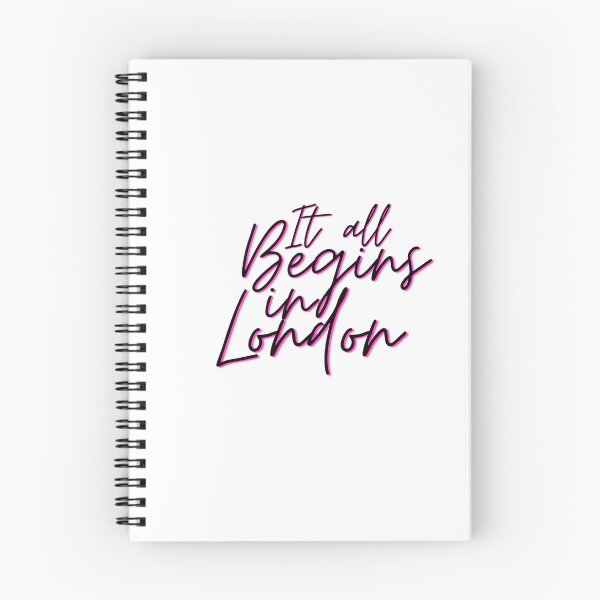 Item preview, It all Begins in London designed and sold by MixedBags.