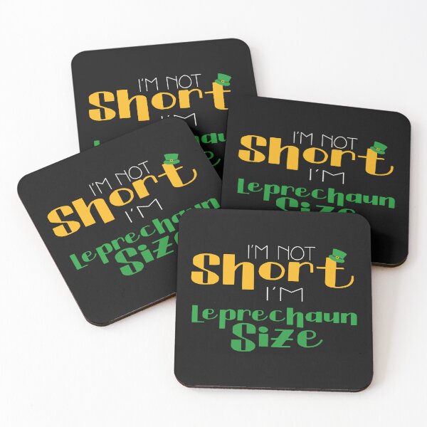 Item preview, I'm Not Short I'm Leprechaun Size designed and sold by SoftAsaGrap.