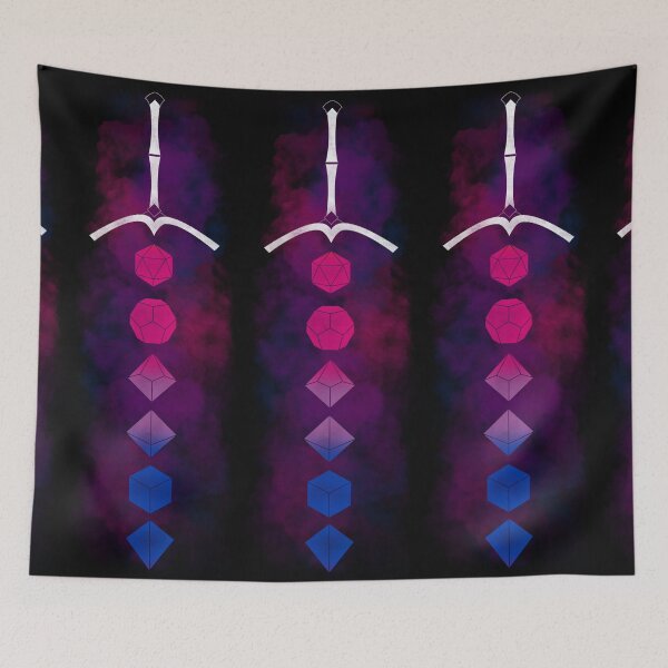 Item preview, Bi Pride Sword (white) designed and sold by dysfnctnlysane.