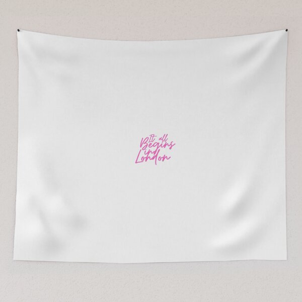 Item preview, It all Begins in London! - Pink designed and sold by MixedBags.