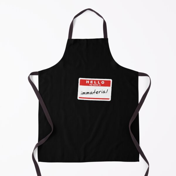 Item preview, Hello, My Name is Immaterial designed and sold by OutOfNowhere.