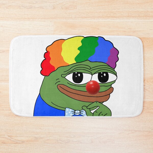 Item preview, clown frog meme designed and sold by Donya-Adel.