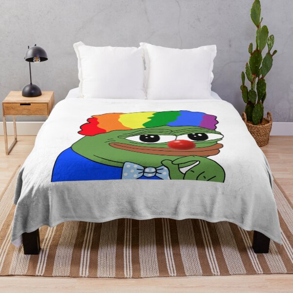 Item preview, clown frog meme designed and sold by Donya-Adel.