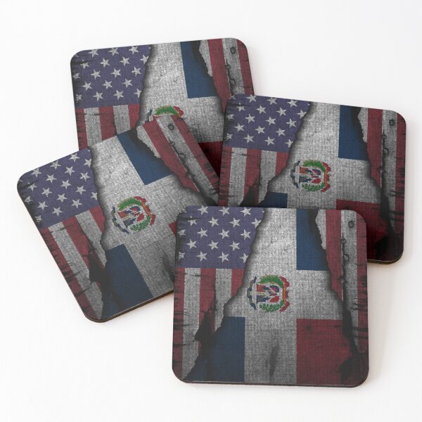 Item preview, Dominican Republic and USA Flag designed and sold by MyIdentityShop.