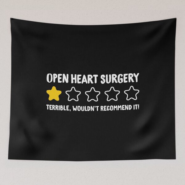 Item preview, Open Heart Surgery Terrible Wouldn't Recommend It! designed and sold by T-shirt For You.
