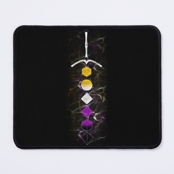 Item preview, Nonbinary Pride Sword (white) designed and sold by dysfnctnlysane.