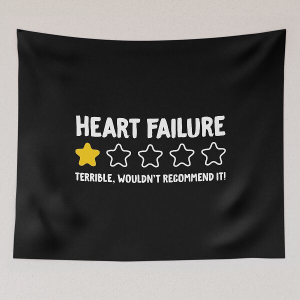 Item preview, Heart Failure Terrible Wouldn't Recommend It! - Funny Heart Failure awareness designed and sold by T-shirt For You.