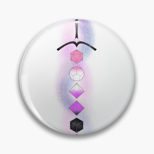 Item preview, Genderfluid Pride Sword (black) designed and sold by dysfnctnlysane.