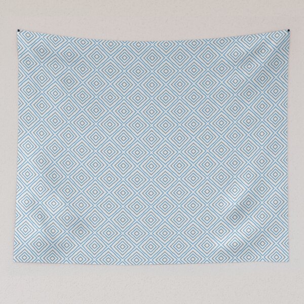 Item preview, Geometric Light Blue Pattern designed and sold by 27Wishes.