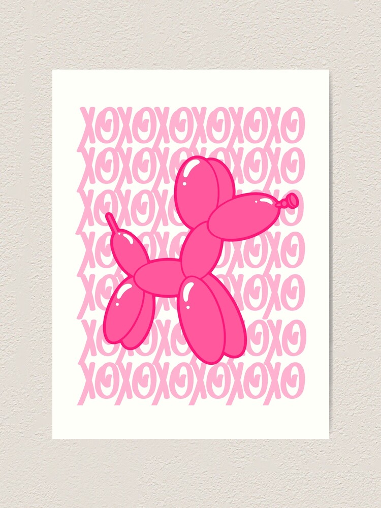 Pink Balloon Dog